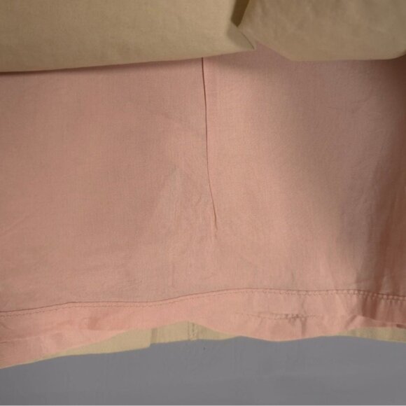 Neiman‎ Marcus EXCLUSIVE Women’s Cotton Mini Skirt Straight Pencil Tan Size 10 - Picture 9 of 11